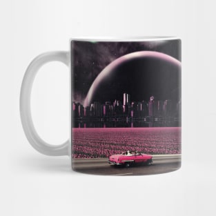 What's Our Next Stop?  - Space Aesthetic, Retro Futurism, Sci Fi Mug